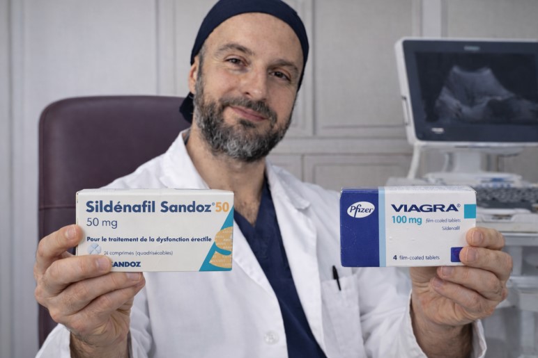 Confezioni di sildenafil e tadalafil