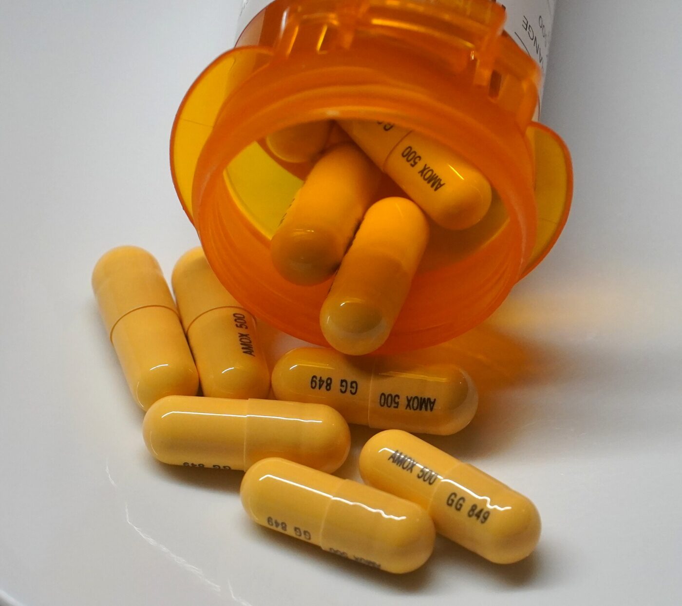 Capsule di amoxicillina