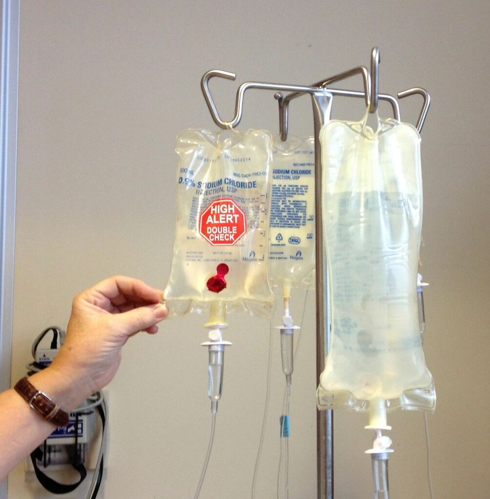 Sacca per infusione